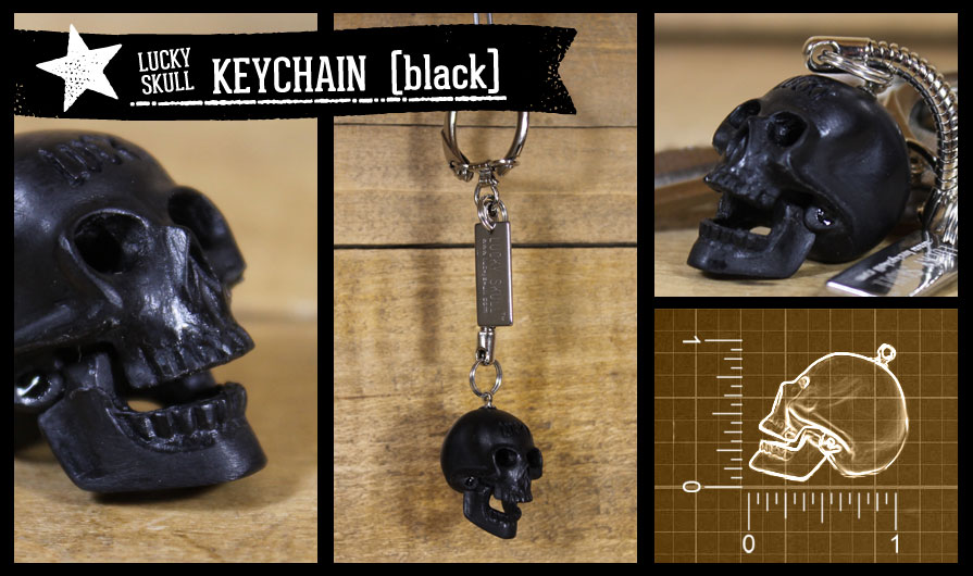 Lucky Skull Handcrafted Skull Keychains and collectible skulls